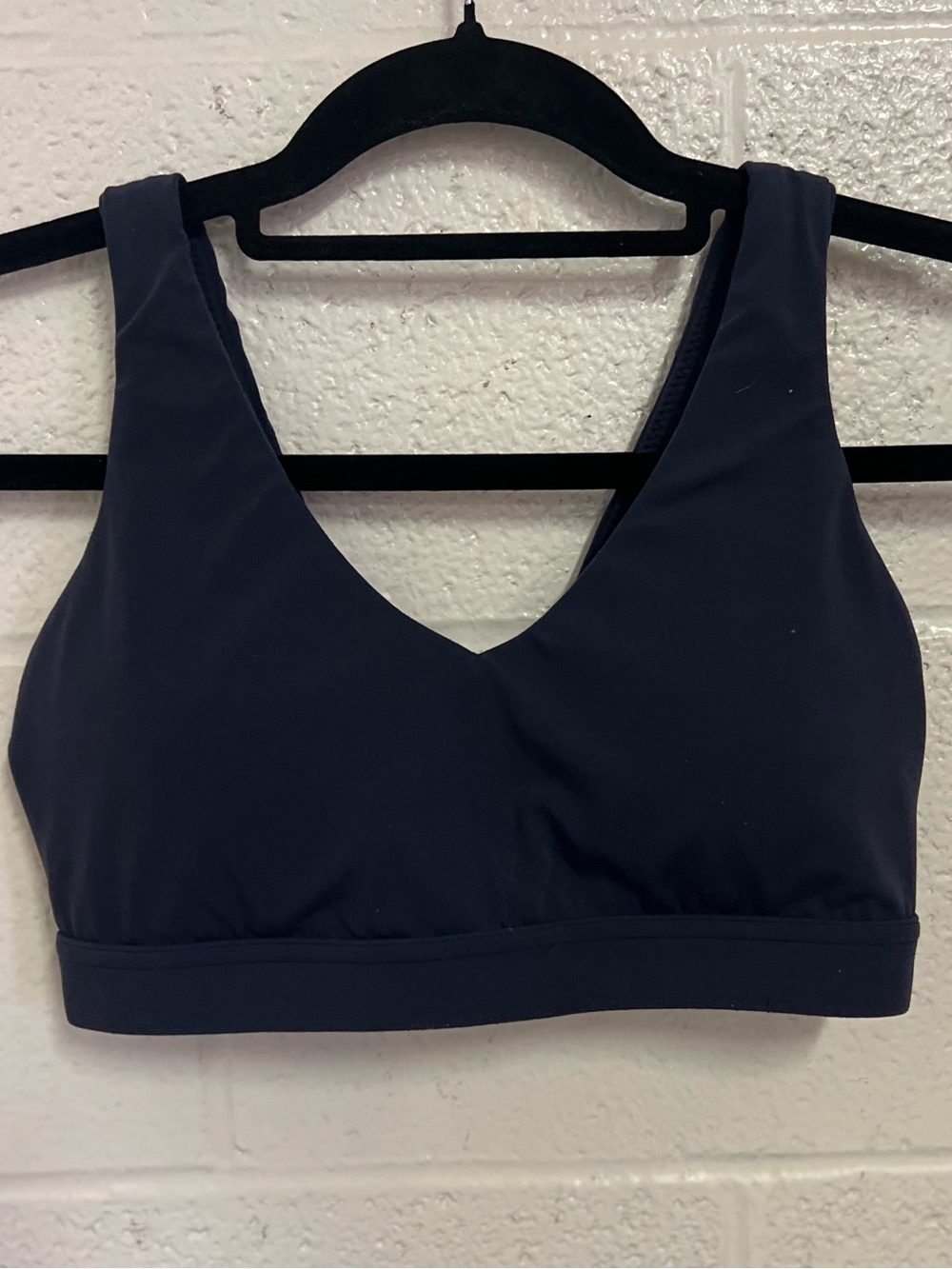 Offline by aerie Navy Real Me Recharge V-Neck Sports Bra